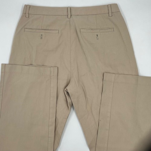 Calvin Klein Mens Chino Pants Size 32/30 Beige Tan Khaki Cotton Stretch Straight - 第 6/7 張圖片