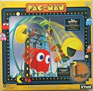K'NEX PAC-MAN Roller Coaster Building Set NEW 9+ 744476151889 | eBay