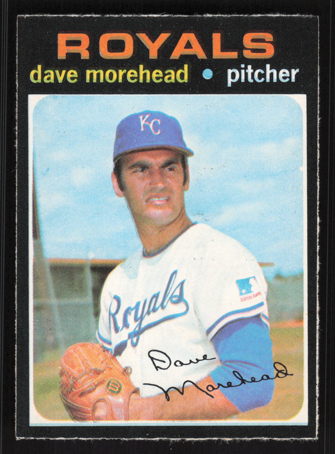 1971 O-Pee-Chee OPC #221 Dave Morehead Card CB