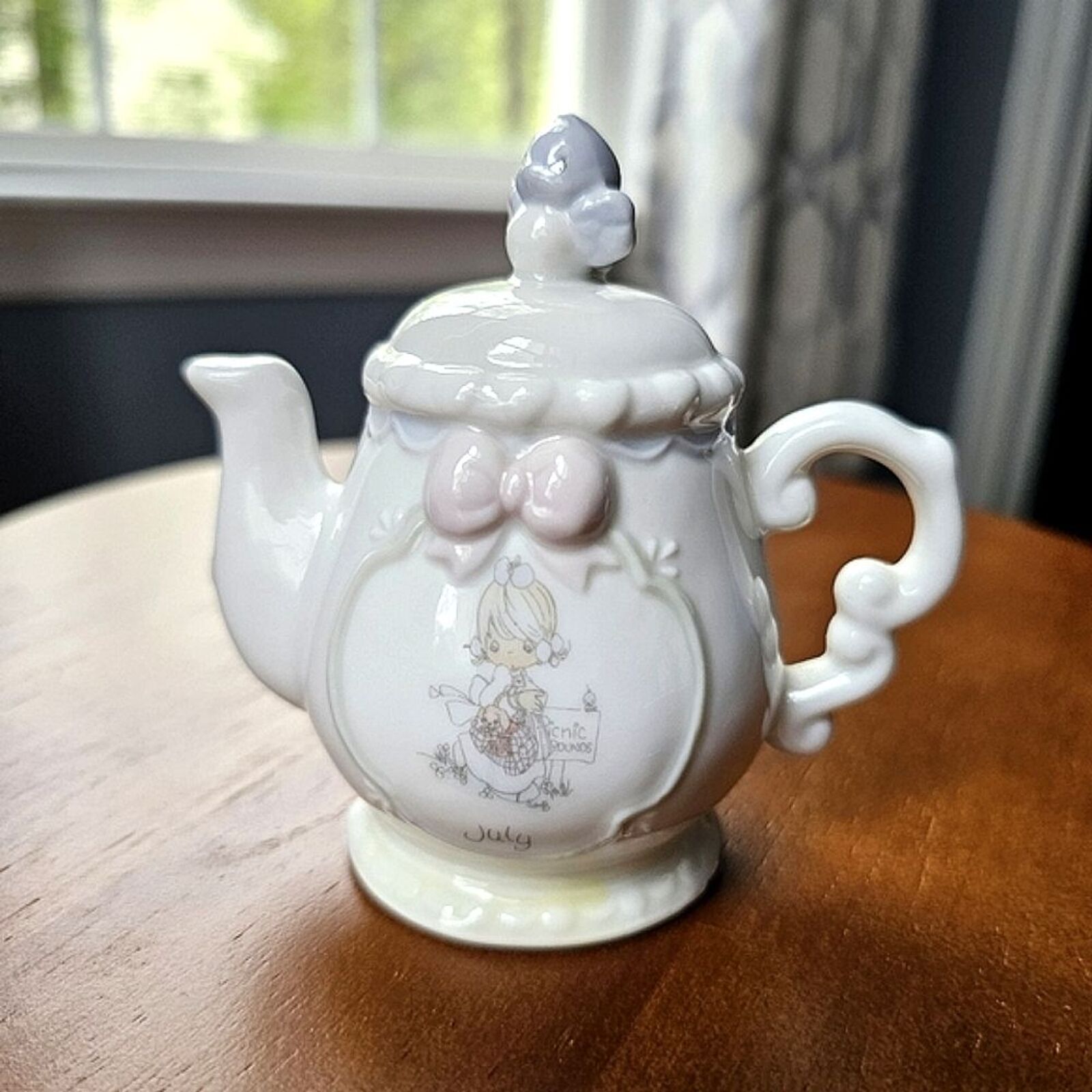 The Enesco Precious Moments™ Collection - Tea Pot July 1993 Figurine