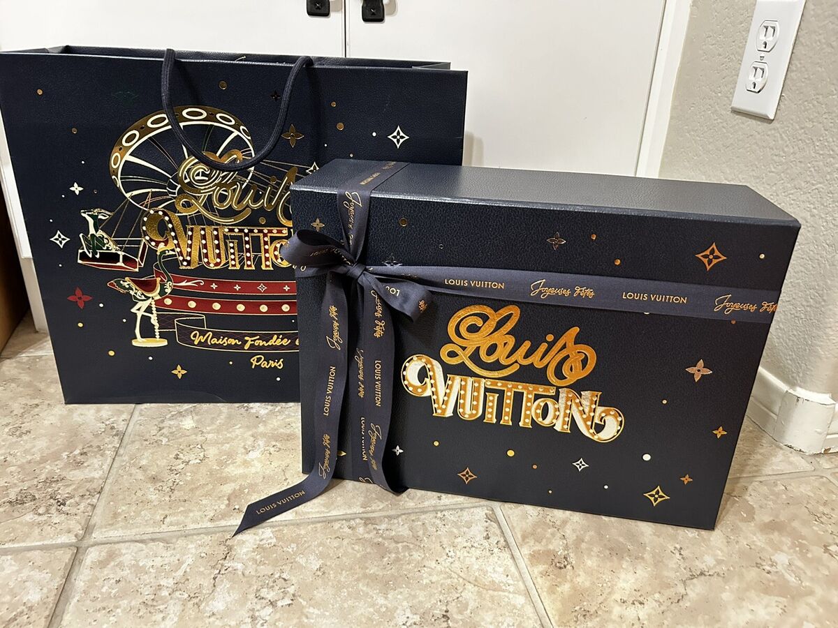 Louis Vuitton 2024 Holiday Gift Box & Dustbag - An Enchanted Louis Vuitton 2024 Holiday Gift Box & Dustbag - An Enchanted