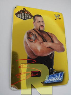 Big Show 40/132  Gold Holo Foil  WWE Raw Smackdown 2004  Italiano Good