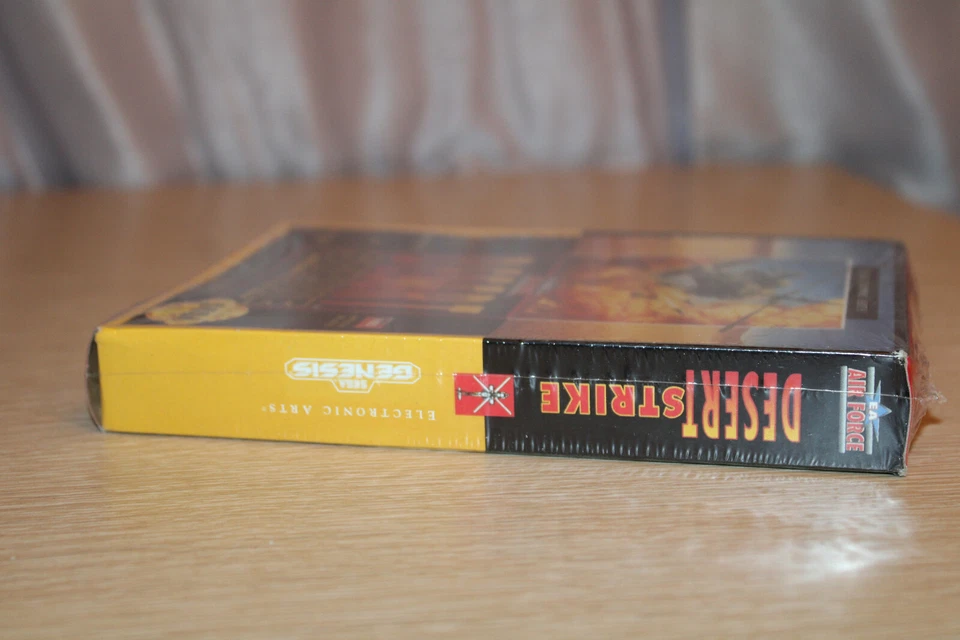 SEGA GENESIS Desert Strike - Gulf War - SEALED NEW 1992 Video Game EA Air Force  - Image 4 of 4