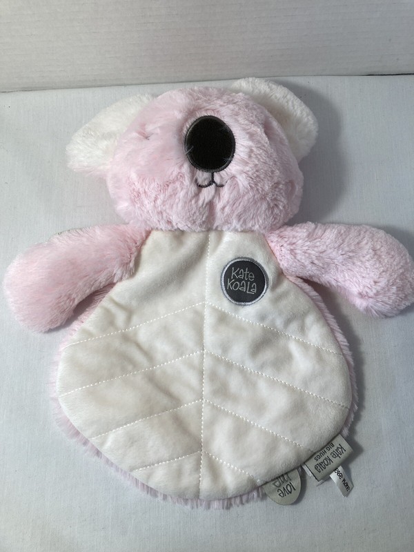 OB Designs Kate Koala Big Hugs Lovey Security Blanket Pink Koala Plush