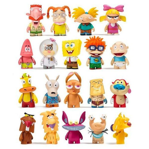 Kidrobot Nickelodeon 90s Cartoon Mini Series Blindbox ONE Random Figure - Picture 2 of 3
