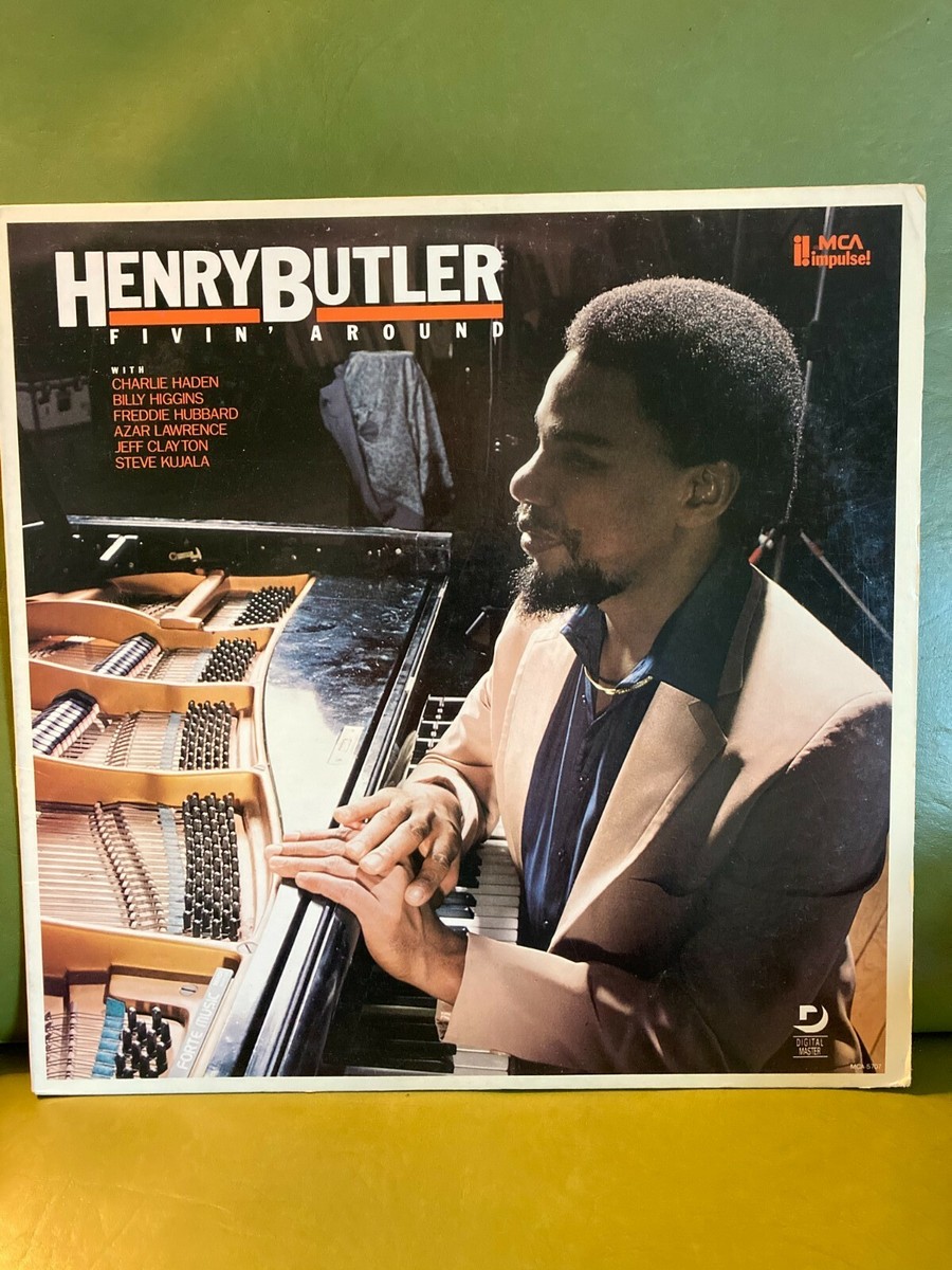 Henry Butler Fivin Around vinyl LP rare Audiophile promo MCA