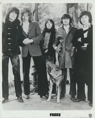 Faces - Ron Wood - Rolling Stones - 1970s [USA] - Publicity Press Photo