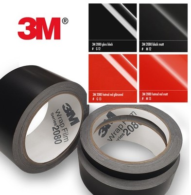  1,89/m 3M 2080 Zierstreifen Auto car wrapping Folie 5-30mm x 10m Glanz Matt