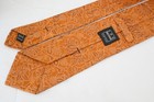 IKE BEHAR FLORAL ORANGE MEN'S NECK Tie W:3 1/2" BY L:61" — photo 3