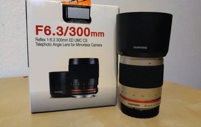 Samyang 300mm f/6.3 ED UMC CS (Canon EF-M)   sehr guter Zustand   OVP