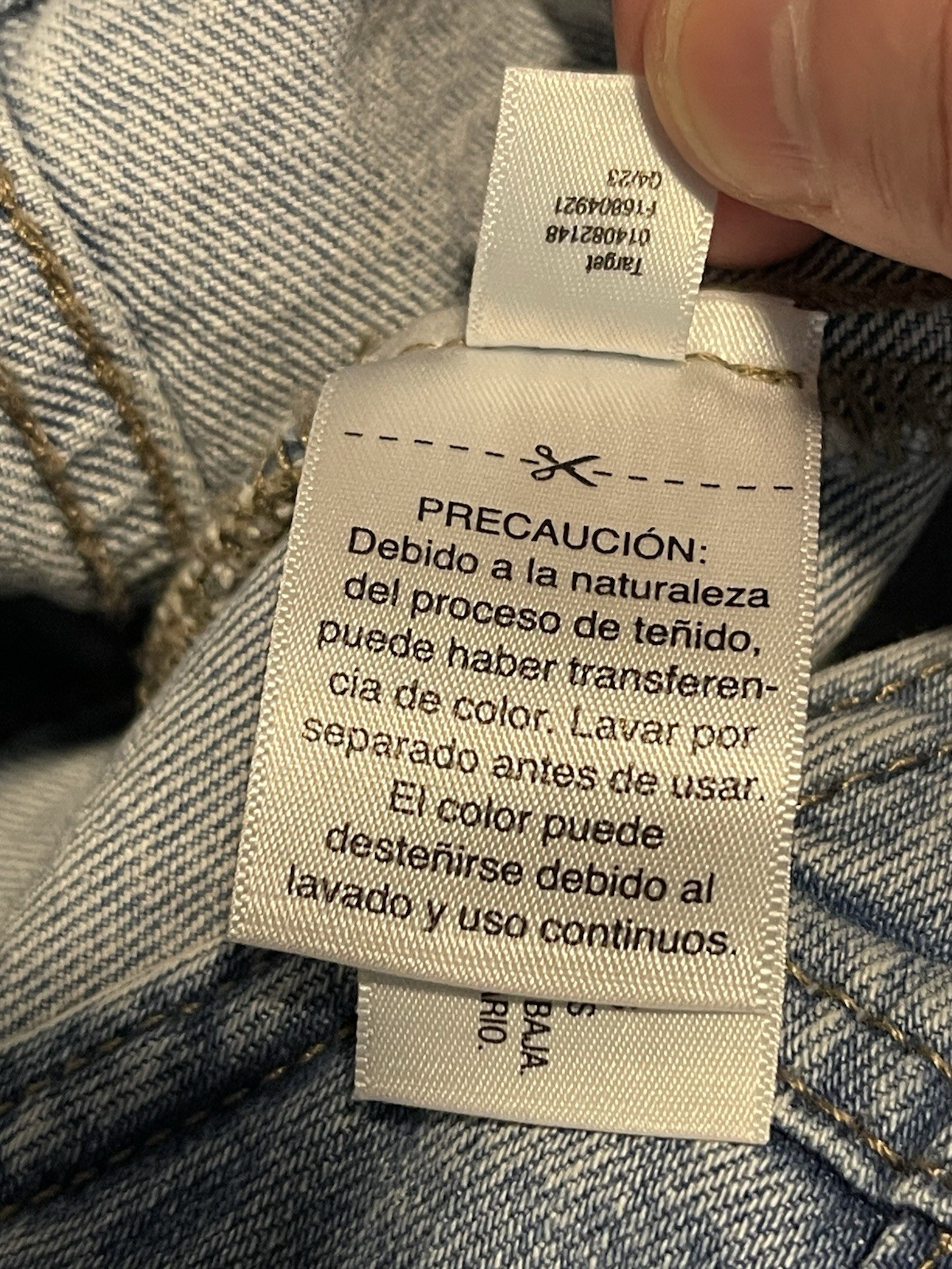 Universal Thread Blue Button Front Sleeveless Fro… - image 10