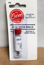 Excel 50080 80 High Speed Carbon Twist Drill Bit pk 12 Models Cars Planes Tanks