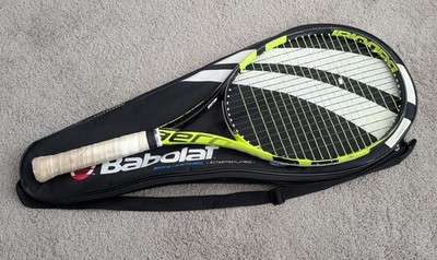 Babolat PURE AERO Adult Tennis Racquet Neon Green 4 1/8''