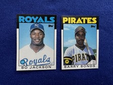 1986 Topps Baseball Traded Complete Set 132 cards Bo Jackson Barry Bonds