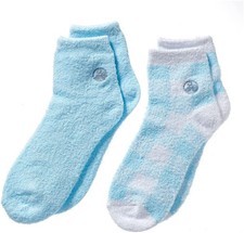 Earth Therapeutics Aloe Vera Socks   Infused with Natural 2 Pair Pack of 1 