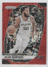 2024-25 Panini Prizm Red Sparkle Prizm Julian Champagnie #158 0t30