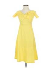 NWT Boohoo Women Yellow Casual Dress 2