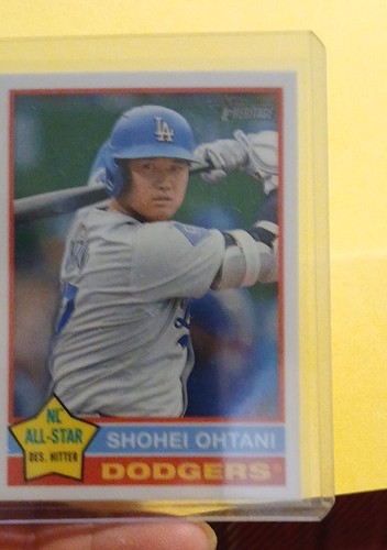 2025 Topps Heritage #148 Shohei Ohtani Dodgers