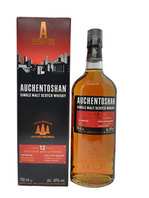 Whisky Auchentoshan 12 Y Delicate and Layered 2019 Sherry Cask, 40,0%, 0,7l