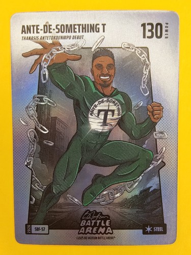 Bo Jackson Battle Arena Ante-De-Something Silver Thansis Antetokounmpo SBF-57
