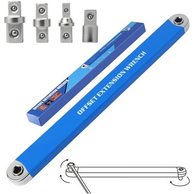 Offset Extension Wrench Set, Pro Zero Offset Extension Wrench Extender Tool with
