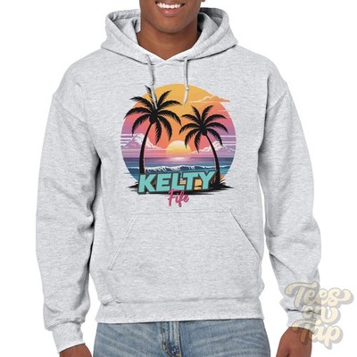 KELTY FIFE HOODIE - Retro Miami Beach Style lustige Sommerparodie