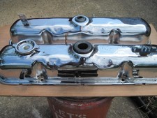 Mopar Direct Connection Small Block 340 Chrome Valve Covers