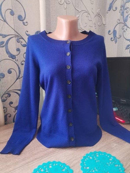Women Banana Republic Sweater Navy Wool 36 / S / #5O2I