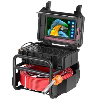12 LED Drain Camera 165ft with Self-Leveling