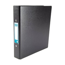 Image of Elba A5 Ring Binder 2 O-ring 25mm 250 Sheets Black Pack of 10 (100082442)