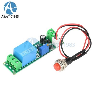 DC 5-12V Adjustable Timer Delay Turn OFF Module Timing Relay Time Switch 1~10s *