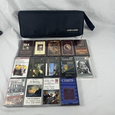 Lot of 14 Classical Cassette Tapes - Horowitz, LSO, Victoria  s Secret  Case