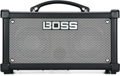 Boss Dual Cube LX Battery-Powered Electric Guitar Combo Amplifier, 10W, Black