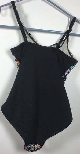 Art Class Girls Medium 7/8 Floral Swimsuit - Picture 2 of 6