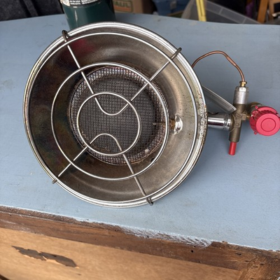 #ad #ad Portable Propane Heater Serial #3269877 Model #HD12B 8000 12000 BTU Camping $30.00