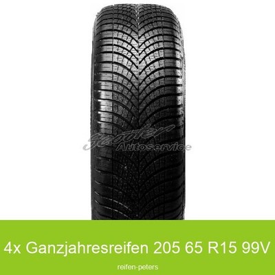 4x Allwetterreifen 205/65 R15 99V Goodyear Vector 4-Seasons G-3 3PMSF XL | 62899