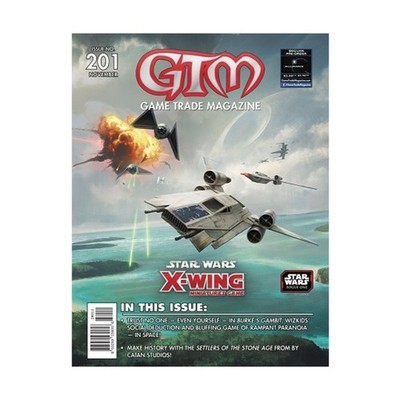 Alliance GTM  #201 ''Star Wars X-Wing, Burkes Gambit, Settlers of the St Mag New