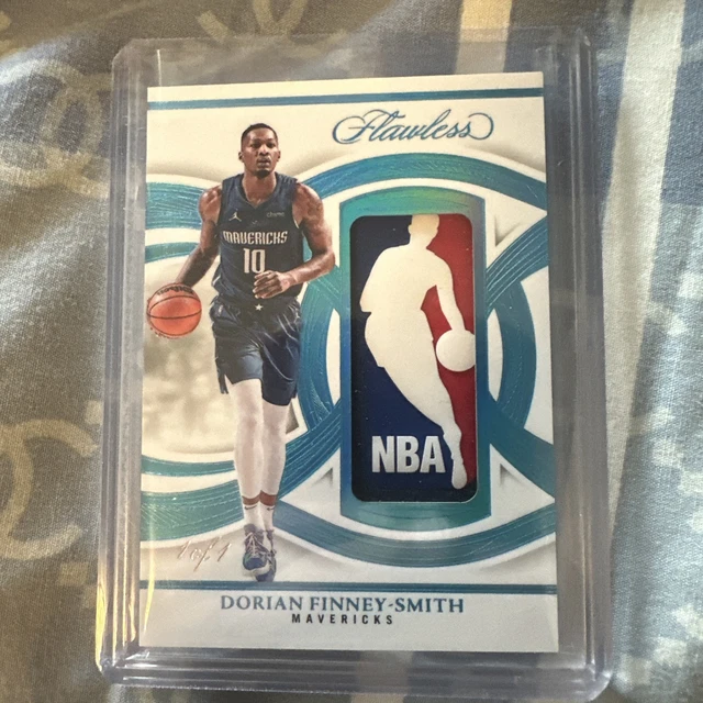 2024-25 Panini Flawless Dorian Finney-Smith LOGOMAN 1/1 LOGO
