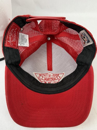 St Louis Cardinals Trucker Hat Snapback American Needle Cooperstown Collection - Picture 6 of 8