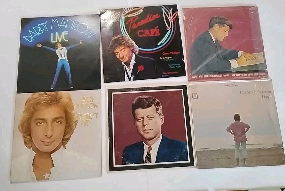 Lot of 12 Vinyl Lp Records Tom Jones Manilow Cosby Elvis Carpenters Commodores Foto 3 de 4