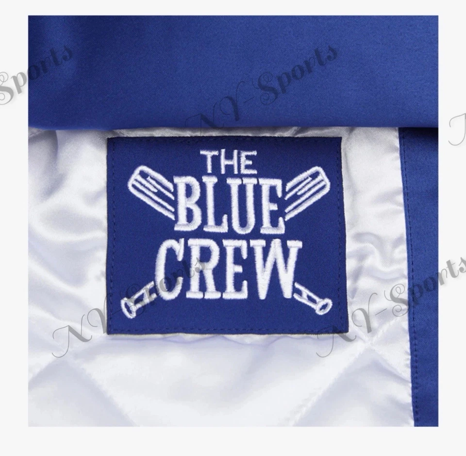 LA Dodger Vintage Starter 2025 champion Collection LA Dodgers Satin Jacket - Image 4 of 4