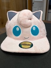 Pokemon Plush Snapback Cap Jigglypuff (Difuzed)