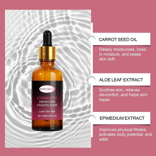 Pheromone Essence Chemistry Enhancing Passion Elixir For Her Lover HOT 10mL X0A9 - Picture 12 of 12