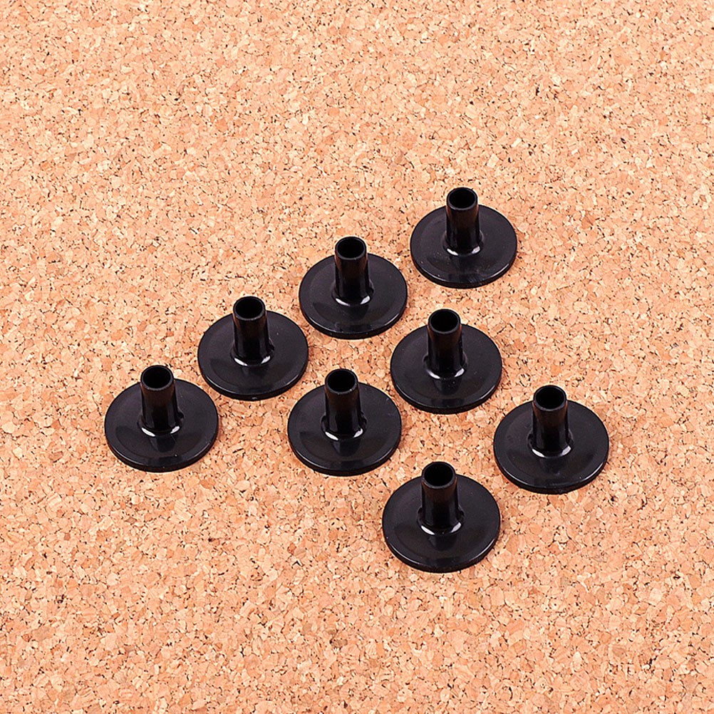 8 Pcs Trommelbecken Hülsen Schlagzeug Zubehör Trommelzubehör Trommelteile