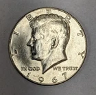 1967 Kennedy Silver Half Dollar UNC