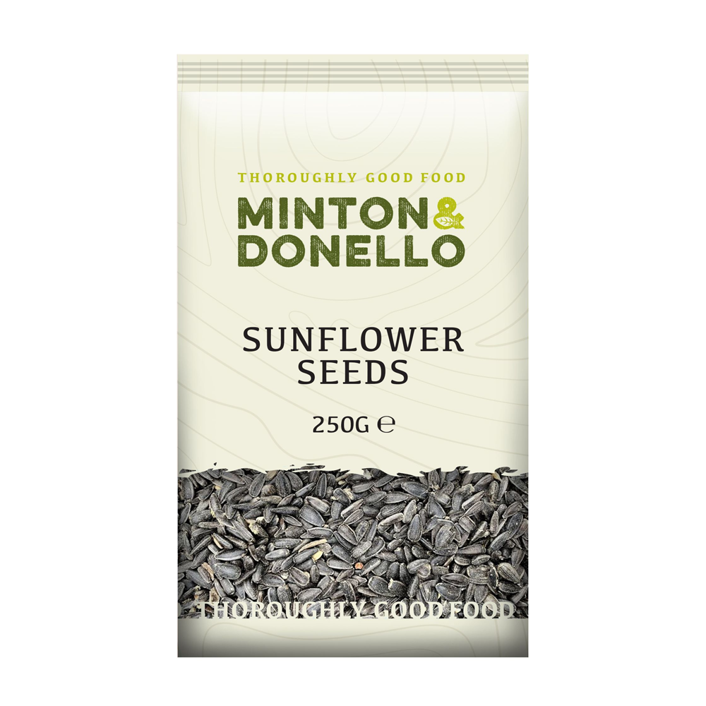 Minton & Donello Sunflower Seeds Natural 6 x 250g