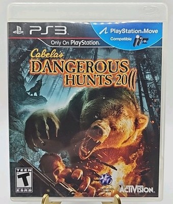 Cabela's Dangerous Hunts 2011 (Sony PS3) Complete in Box Tested - Fast Shipping 