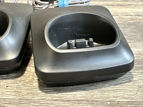 2 Panasonic PNLC1077 YA Cordless Phone Extension Handset Charger Bases - Zdjęcie 4 z 15