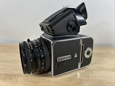 Hasselblad 500C/M Medium Format Film Camera Working w/ Planar 80mm F/2.8 Lens