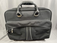 TUMI Elements Wheeled 17in Compact Briefcase Carry On Luggage Bag Black 43530IRN